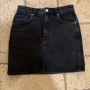 Zara denim skirt